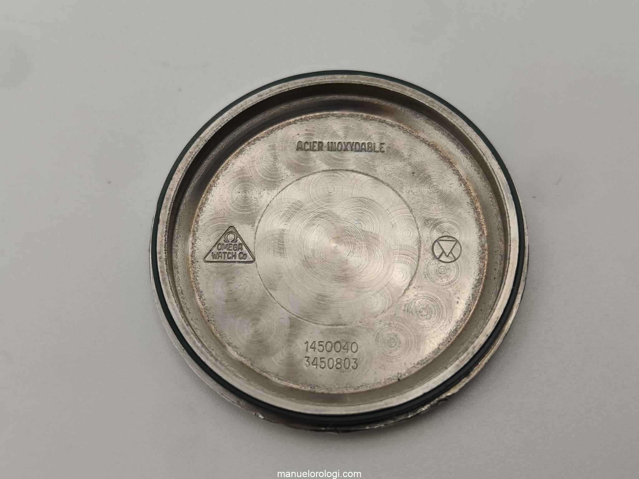 Omega Speedmaster Teutonic 345.0803 Papiere vintage Chronograph 1983 Cal. 861 Usato (Buono) | Anno di produzione 1983 | Senza scatola originale | senza documenti originali - immagine 17