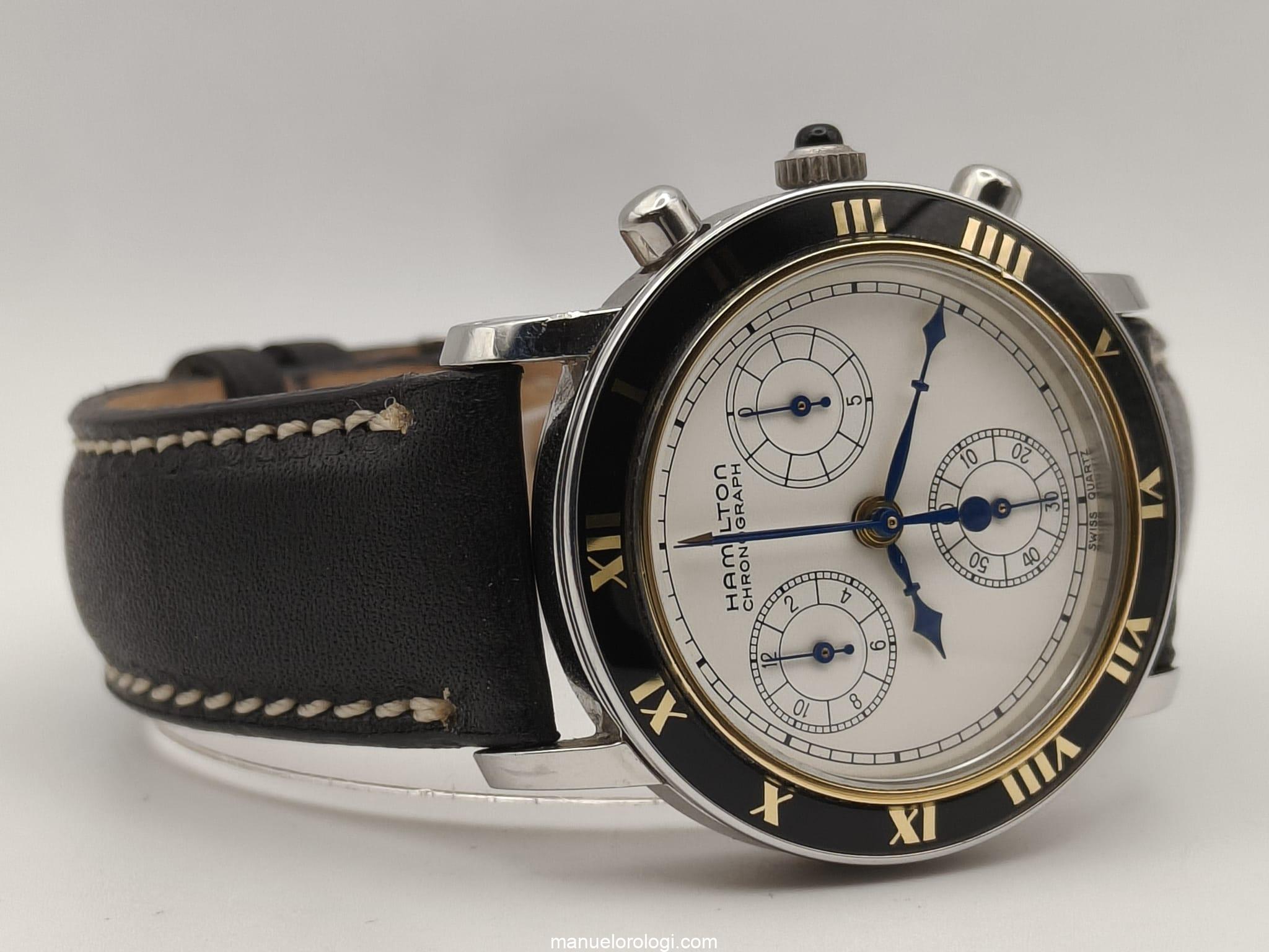 Hamilton Lancaster Rock Condizione:Come nuovo e mai indossato Anno di produzione 1990 (circa) | scatola originale | Senza documenti originali - immagine 14