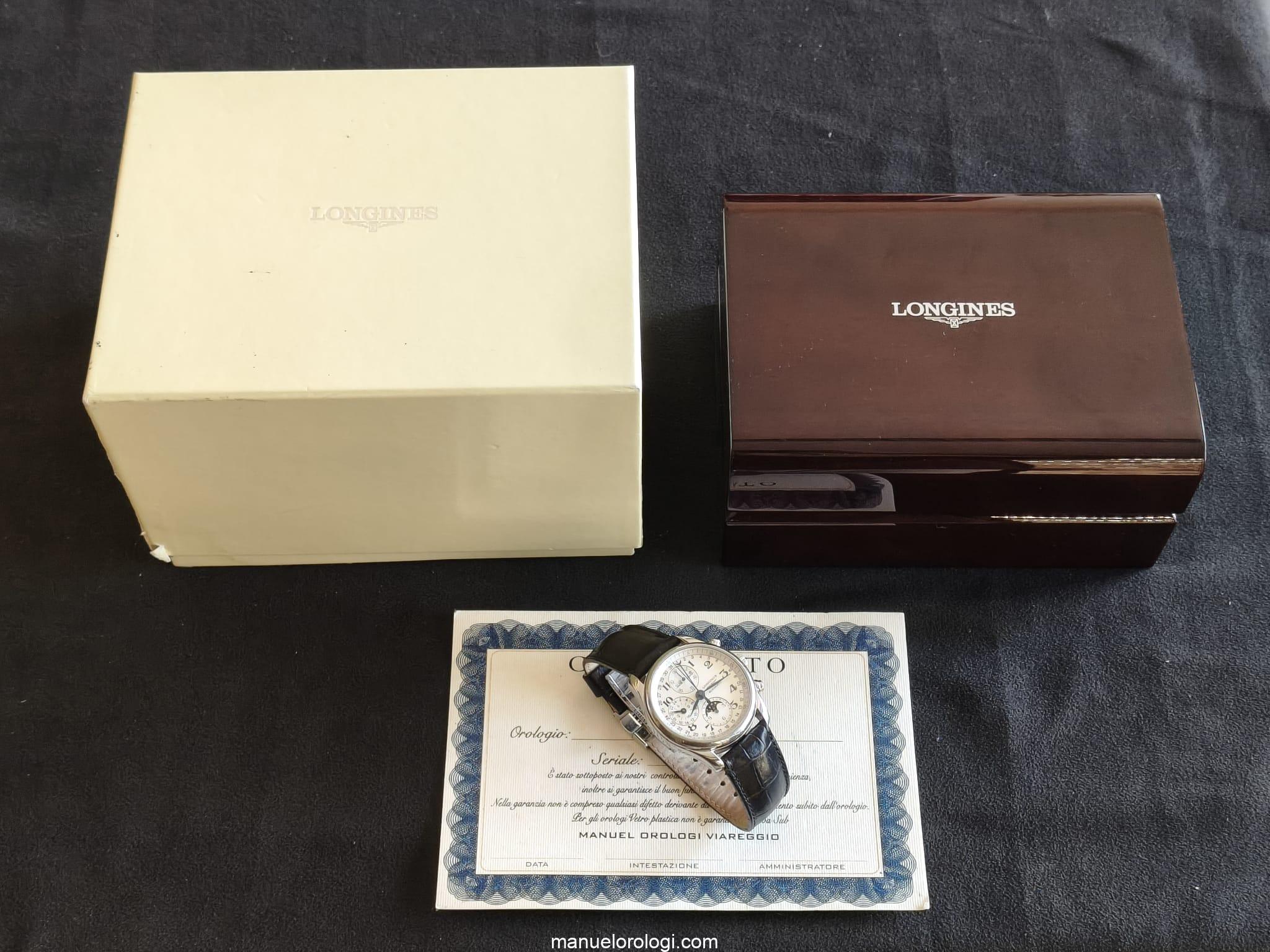 Longines Master Collection L2.673.4.78.3 Usato (Buono) | Anno di produzione 2017| Con scatola originale | Con documenti originali - immagine 14