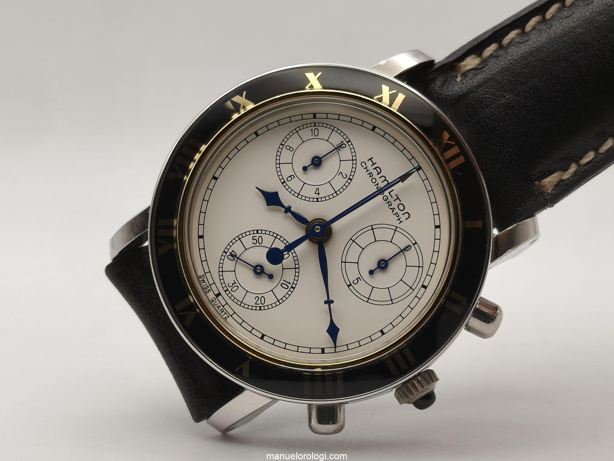 Hamilton Lancaster Rock Condizione:Come nuovo e mai indossato Anno di produzione 1990 (circa) | scatola originale | Senza documenti originali - immagine 21