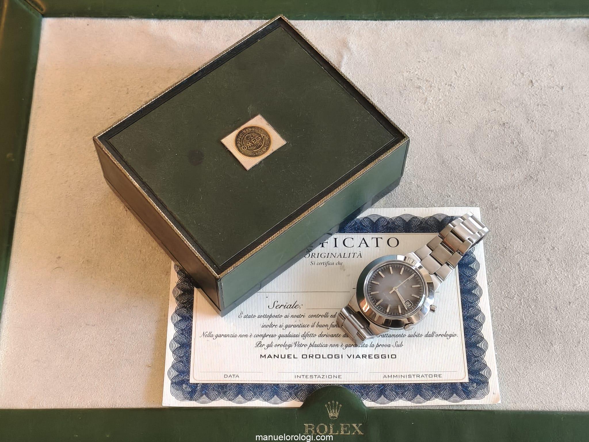 Omega Genève Chronostop 146.012 Smoke Dial - immagine 2