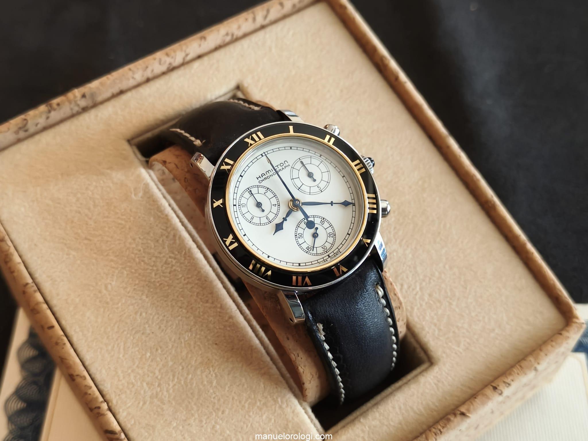 Hamilton Lancaster Rock Condizione:Come nuovo e mai indossato Anno di produzione 1990 (circa) | scatola originale | Senza documenti originali - immagine 2
