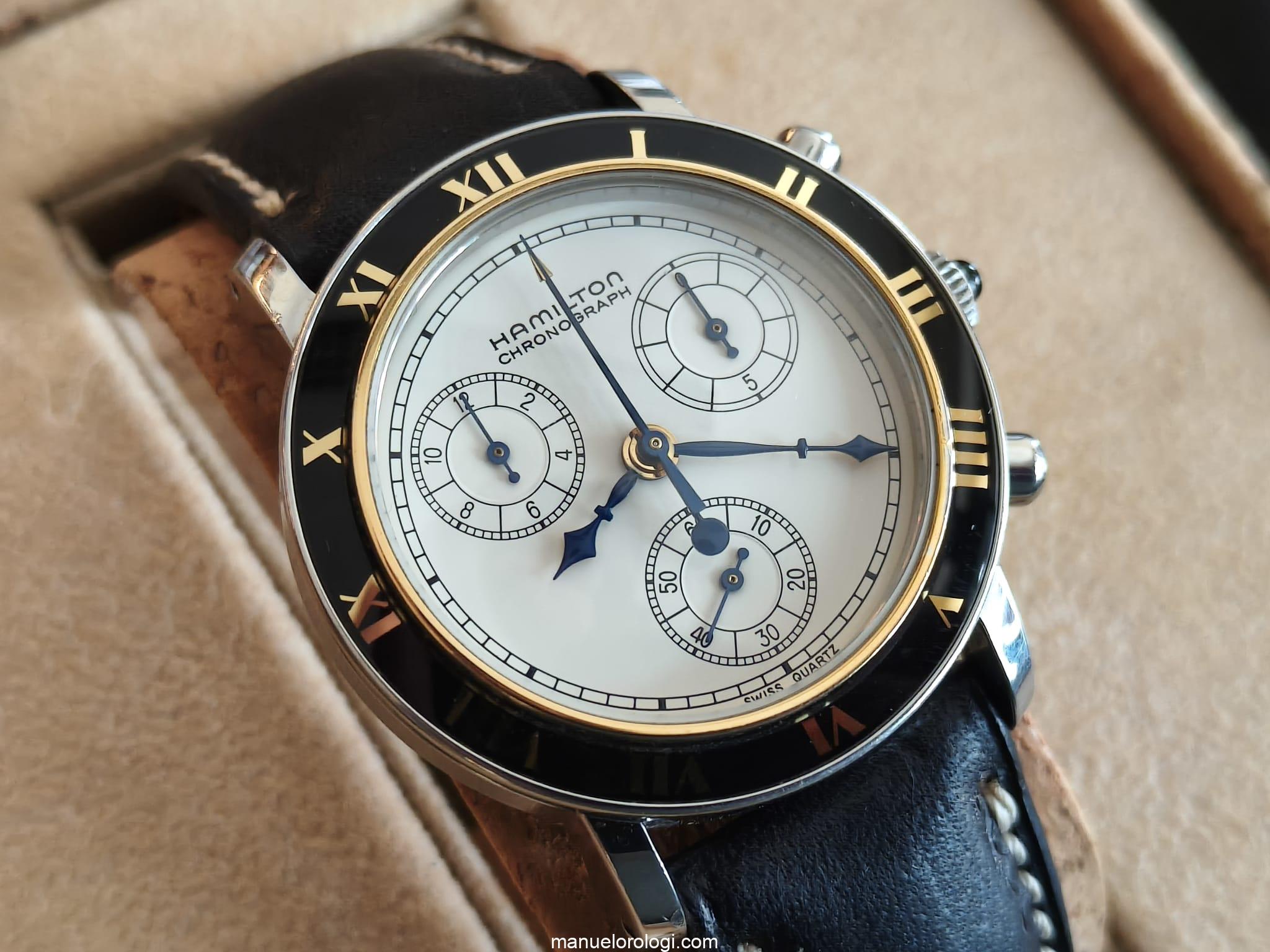 Hamilton Lancaster Rock Condizione:Come nuovo e mai indossato Anno di produzione 1990 (circa) | scatola originale | Senza documenti originali - immagine 23