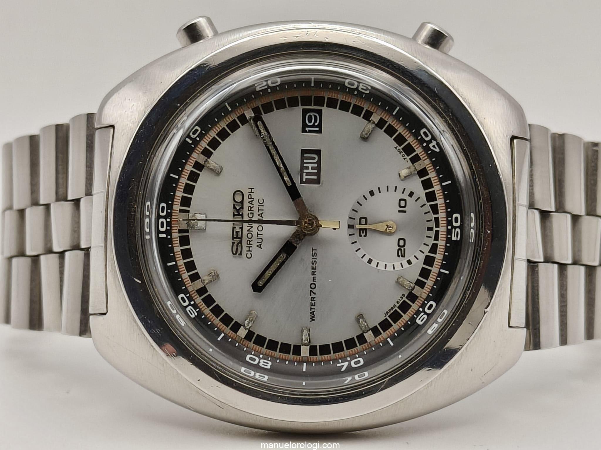 Seiko Chronograph Automatic Ref 6139-7002