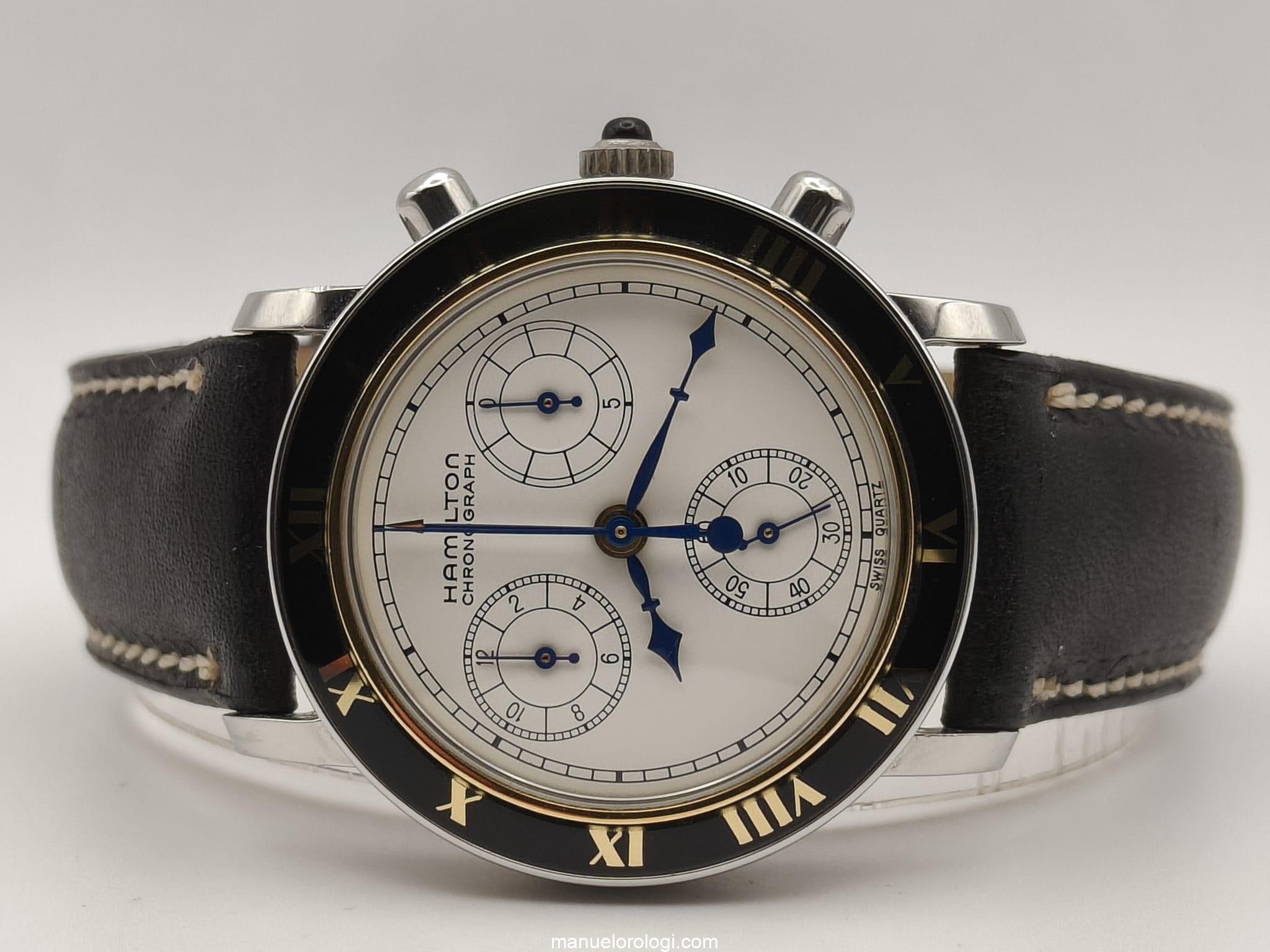 Hamilton Lancaster Rock Condizione:Come nuovo e mai indossato Anno di produzione 1990 (circa) | scatola originale | Senza documenti originali - immagine 20