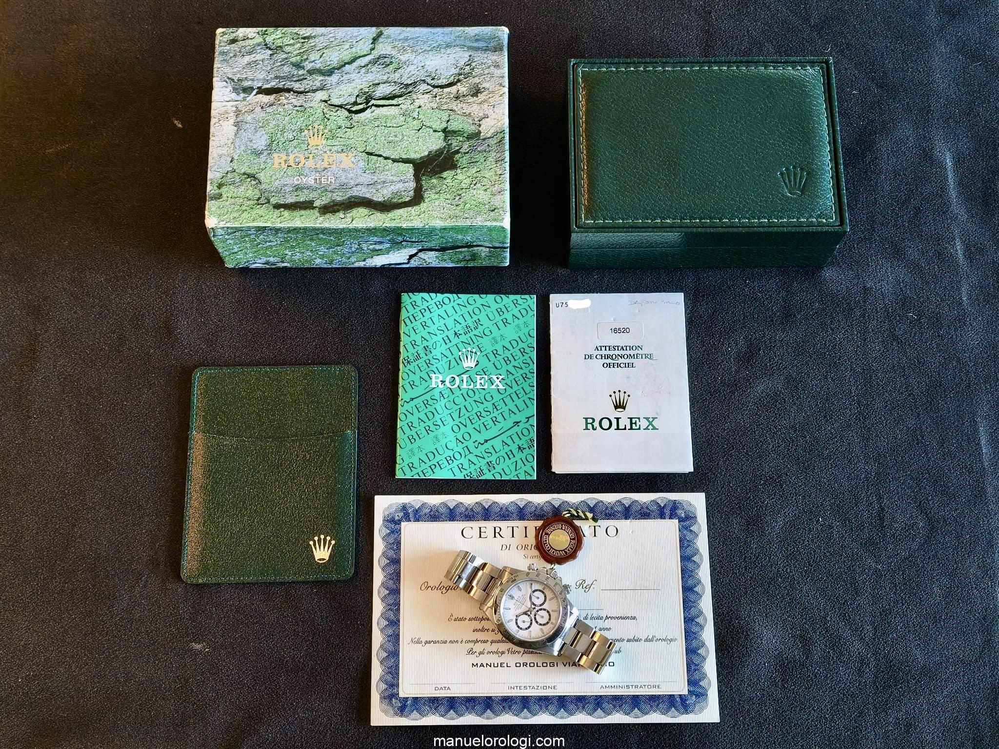 Rolex Daytona Ref. 16520 Usato (Ottimo) | Anno di produzione 1998 | Con scatola originale | Con documenti originali - immagine 23