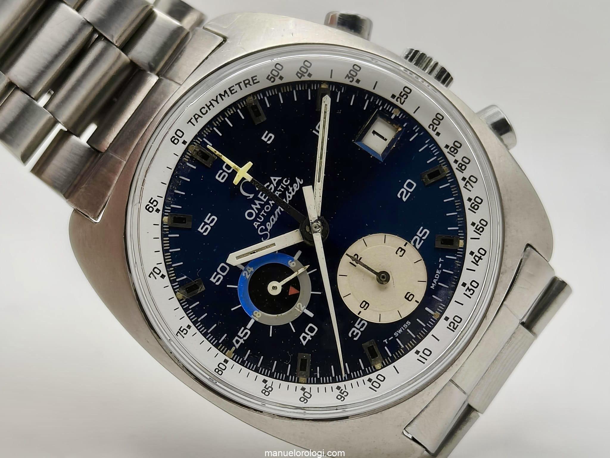 Omega Seamaster Chronograph vintage Automatic Chronograph 176.007 1040 Usato (Ottimo) | Anno di produzione 1970 (Anno approssimativo) | scatola originale | Senza documenti originali
