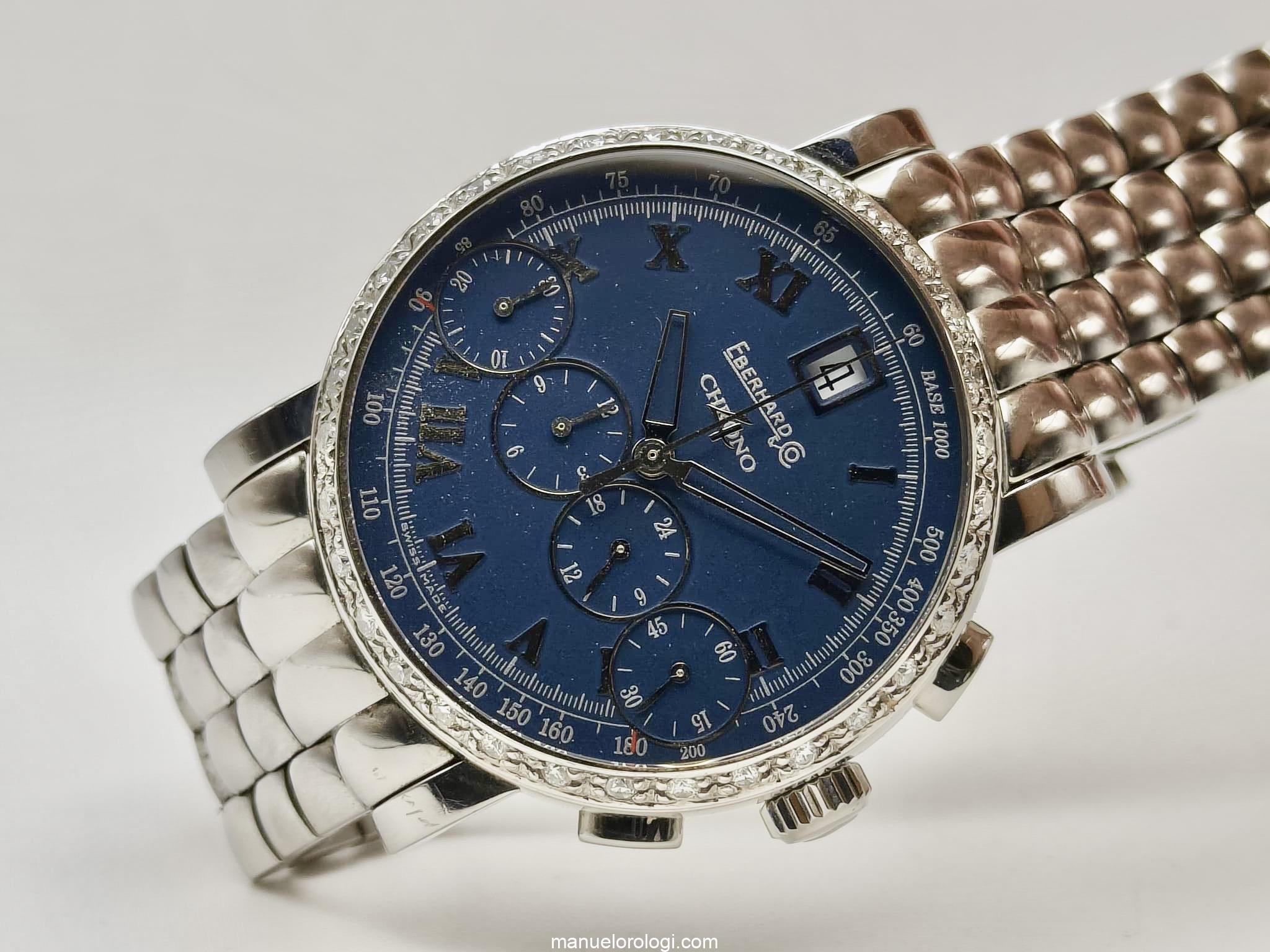 Eberhard & Co. Chrono 4 Full set Anno 2007 Usato (Ottimo) | Anno di produzione 2007 | Con scatola originale | Con documenti originali - immagine 15