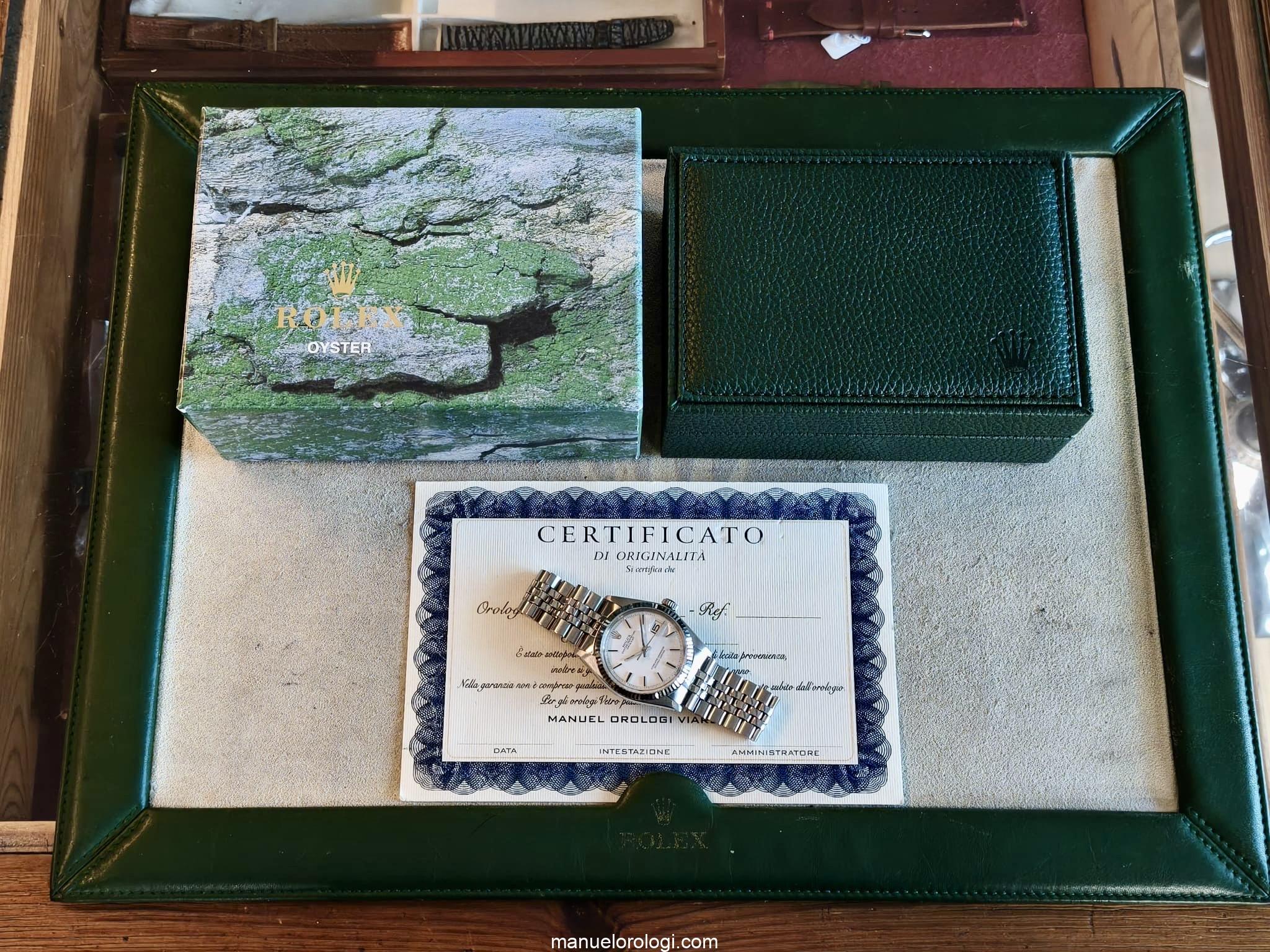 Rolex Datejust 1601 Usato (Buono) | Anno di produzione 1973 | scatola | Senza documenti originali - immagine 27