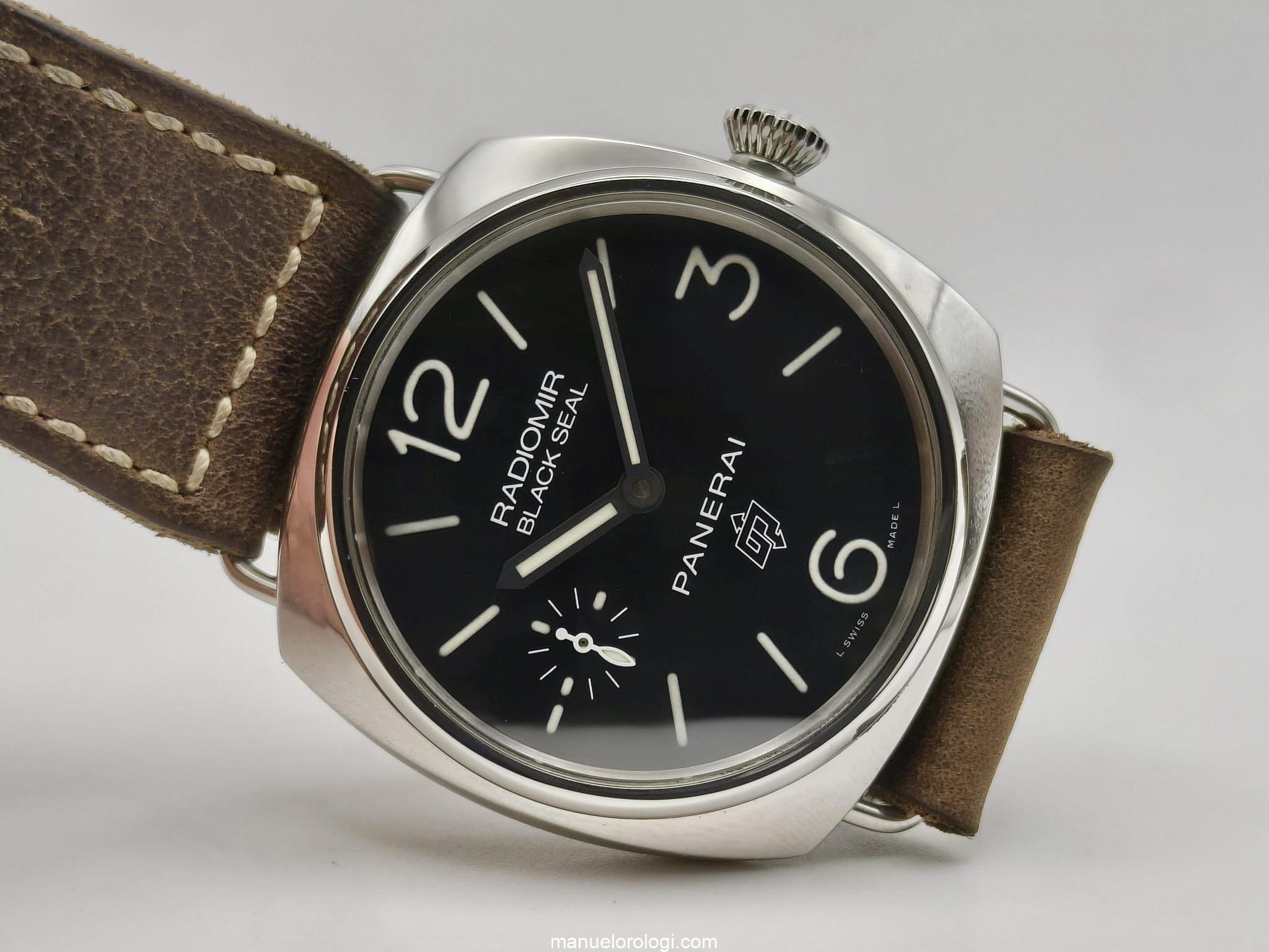 Panerai Radiomir Black Seal Orologio da uomo a carica manuale in acciaio, referenza PAM00380 B&P 2017 Usato (Ottimo) | Anno di produzione 2017 | Con scatola originale | Con documenti originali - immagine 19