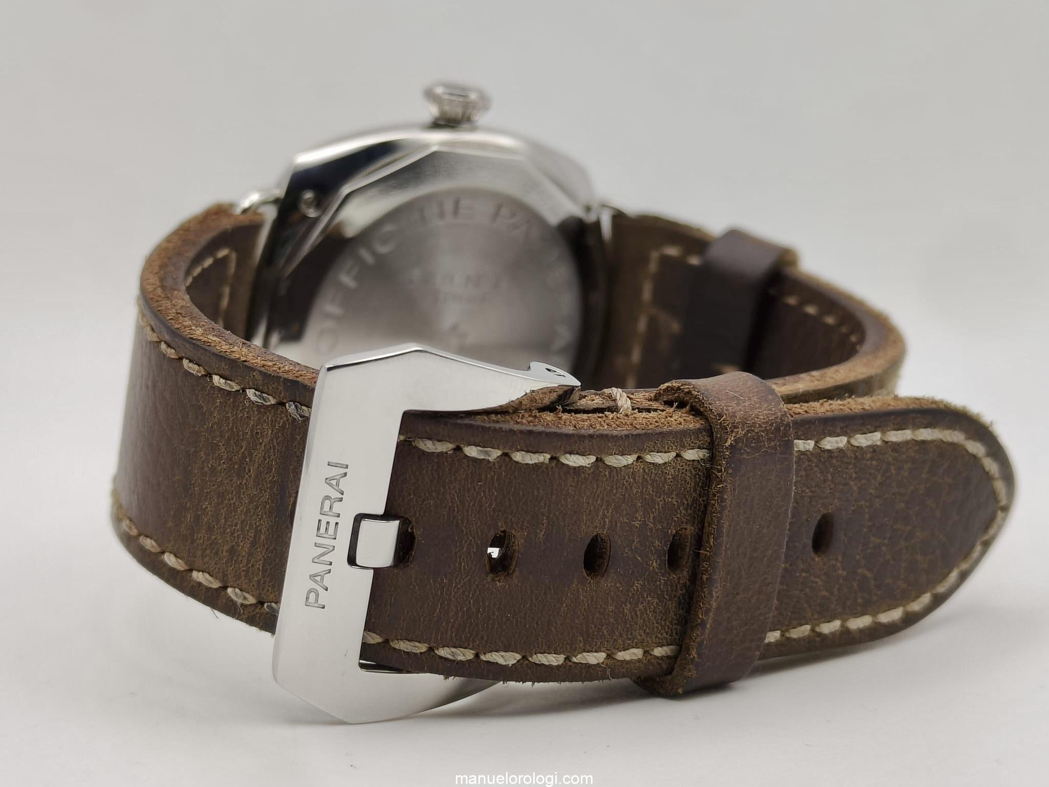 Panerai Radiomir Black Seal Orologio da uomo a carica manuale in acciaio, referenza PAM00380 B&P 2017 Usato (Ottimo) | Anno di produzione 2017 | Con scatola originale | Con documenti originali - immagine 9