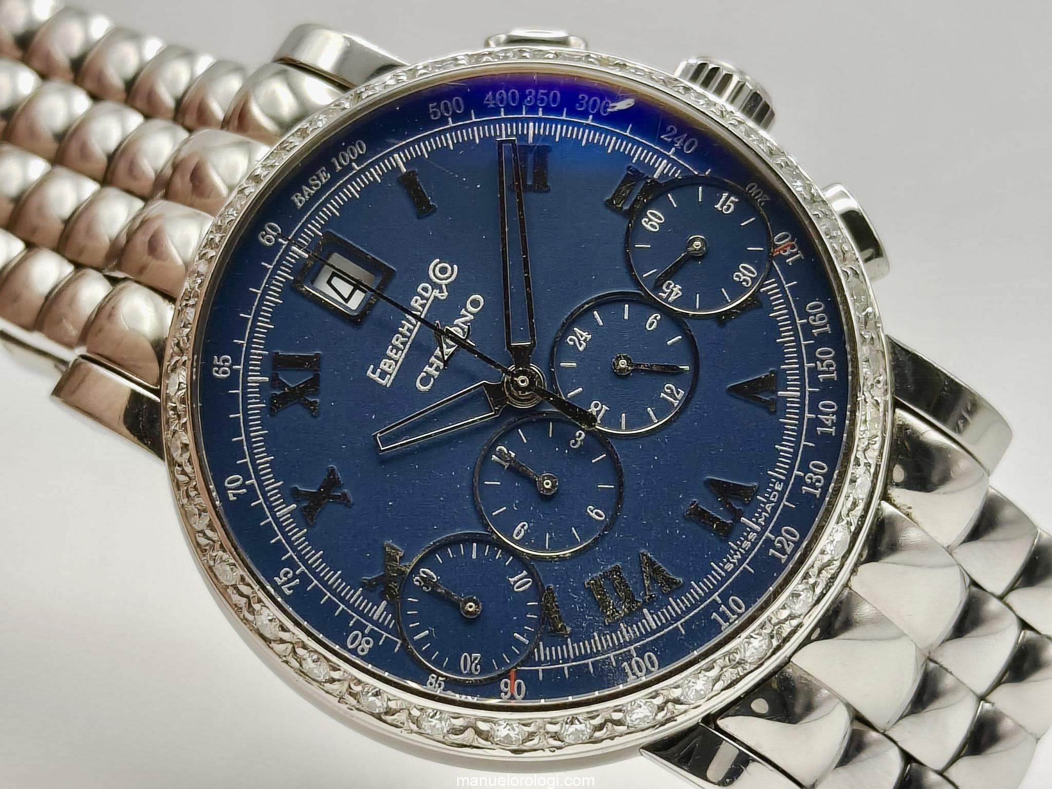 Eberhard & Co. Chrono 4 Full set Anno 2007 Usato (Ottimo) | Anno di produzione 2007 | Con scatola originale | Con documenti originali - immagine 7
