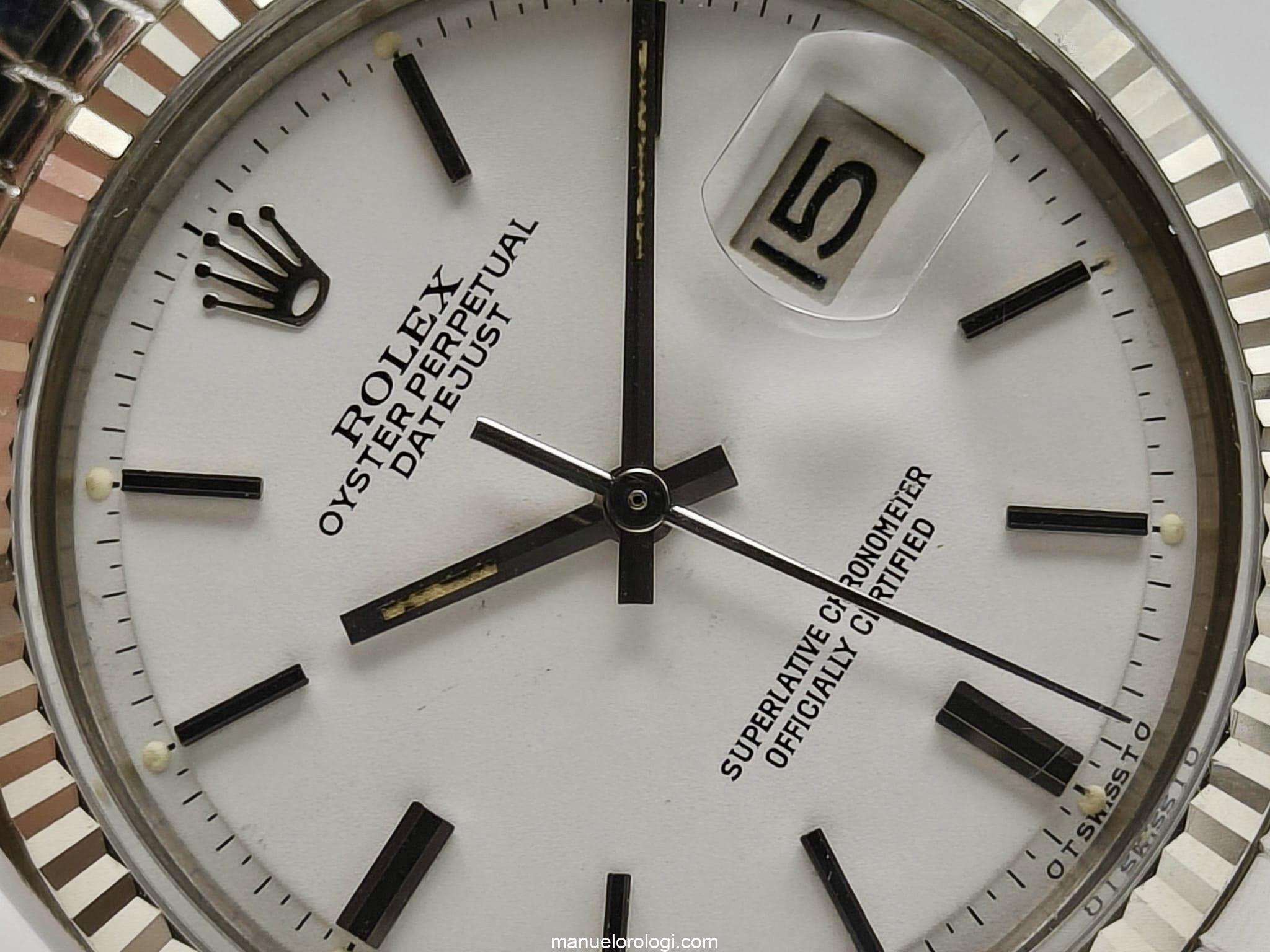 Rolex Datejust 1601 Usato (Buono) | Anno di produzione 1973 | scatola | Senza documenti originali - immagine 8
