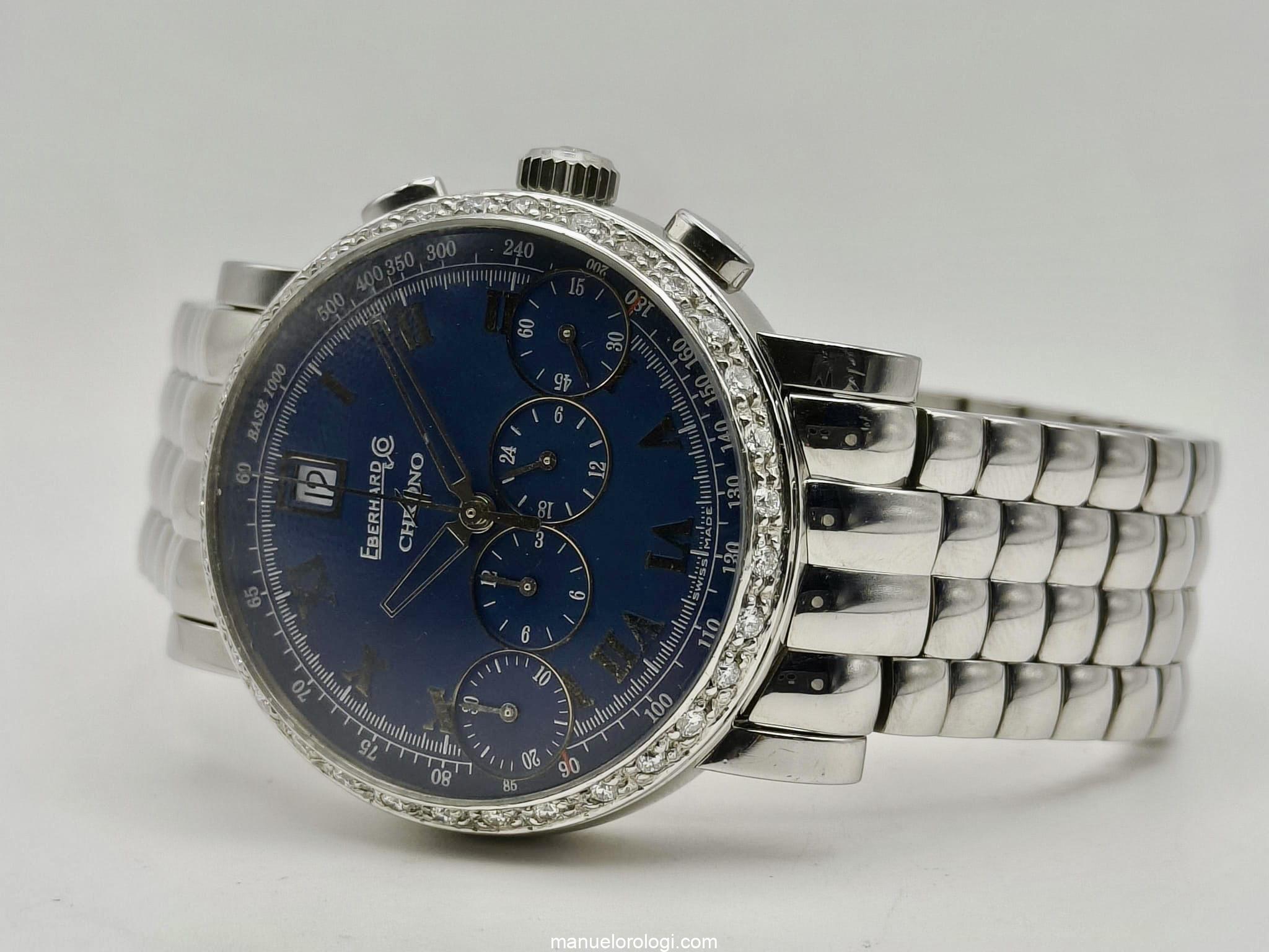 Eberhard & Co. Chrono 4 Full set Anno 2007 Usato (Ottimo) | Anno di produzione 2007 | Con scatola originale | Con documenti originali - immagine 23