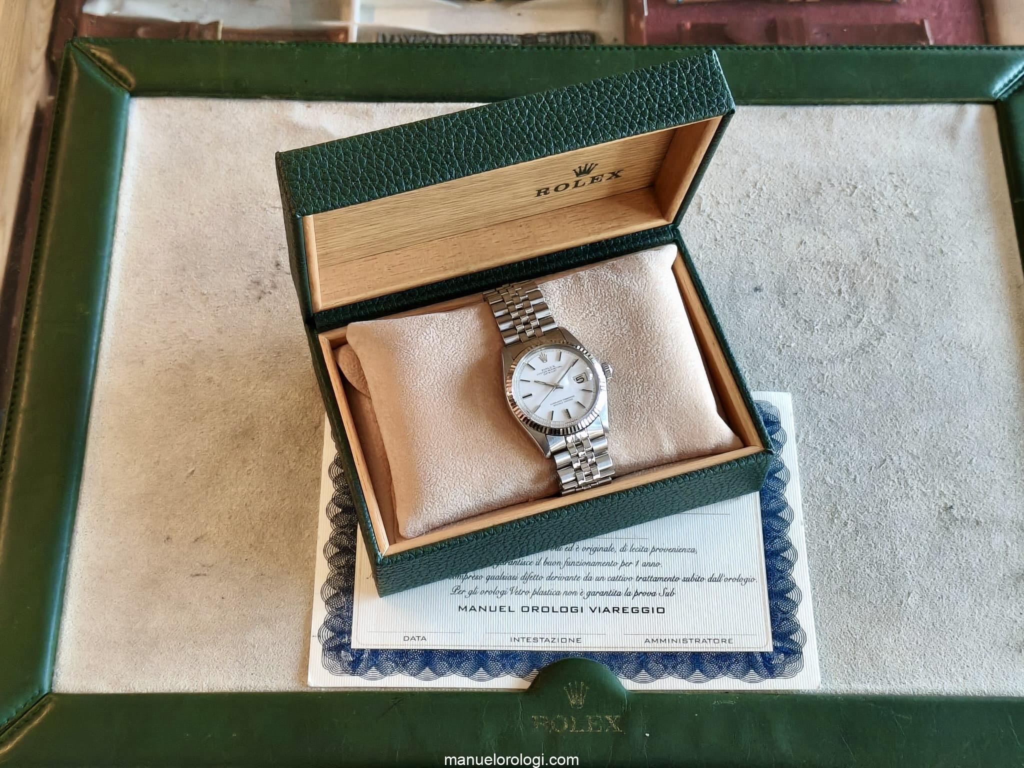 Rolex Datejust 1601 Usato (Buono) | Anno di produzione 1973 | scatola | Senza documenti originali - immagine 12