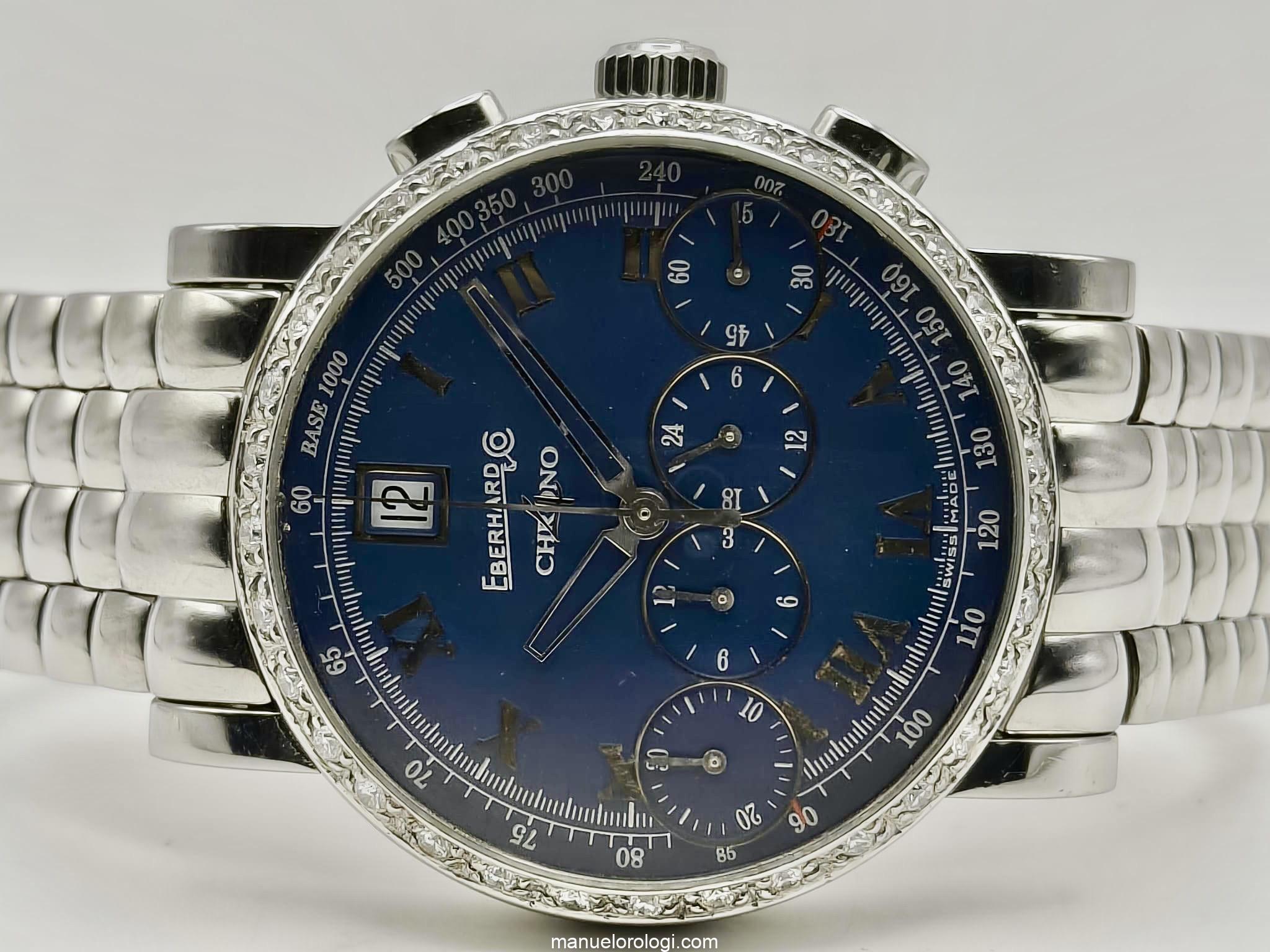 Eberhard & Co. Chrono 4 Full set Anno 2007 Usato (Ottimo) | Anno di produzione 2007 | Con scatola originale | Con documenti originali - immagine 8