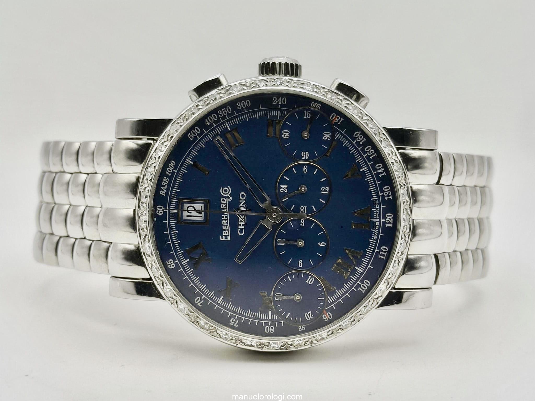 Eberhard & Co. Chrono 4 Full set Anno 2007 Usato (Ottimo) | Anno di produzione 2007 | Con scatola originale | Con documenti originali - immagine 14