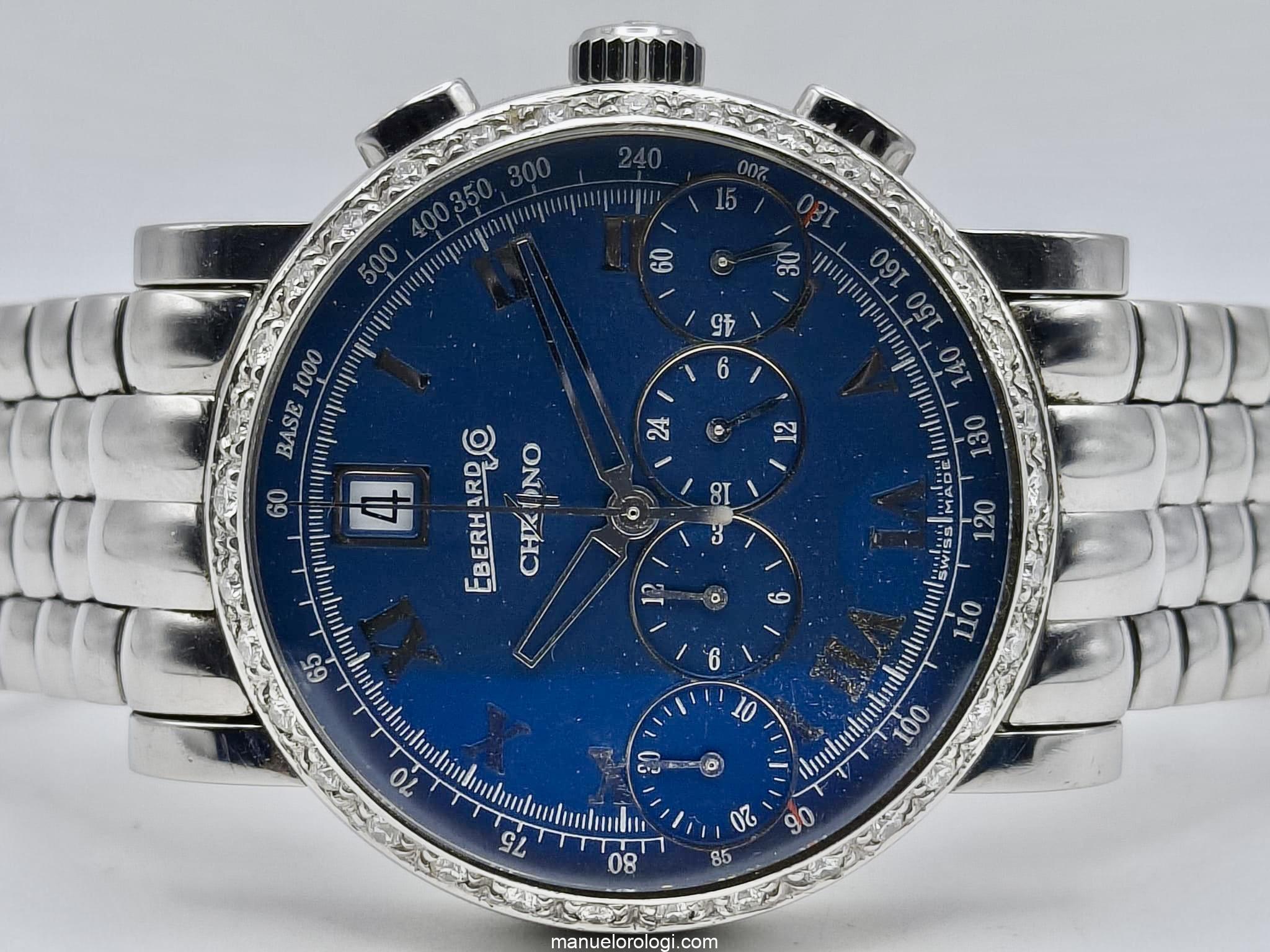 Eberhard & Co. Chrono 4 Full set Anno 2007 Usato (Ottimo) | Anno di produzione 2007 | Con scatola originale | Con documenti originali - immagine 24
