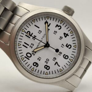 Hamilton Khaki Field Mechanical Condizione: Come nuovo e mai indossato | Anno di produzione 2021| Con scatola originale | Con documenti originali