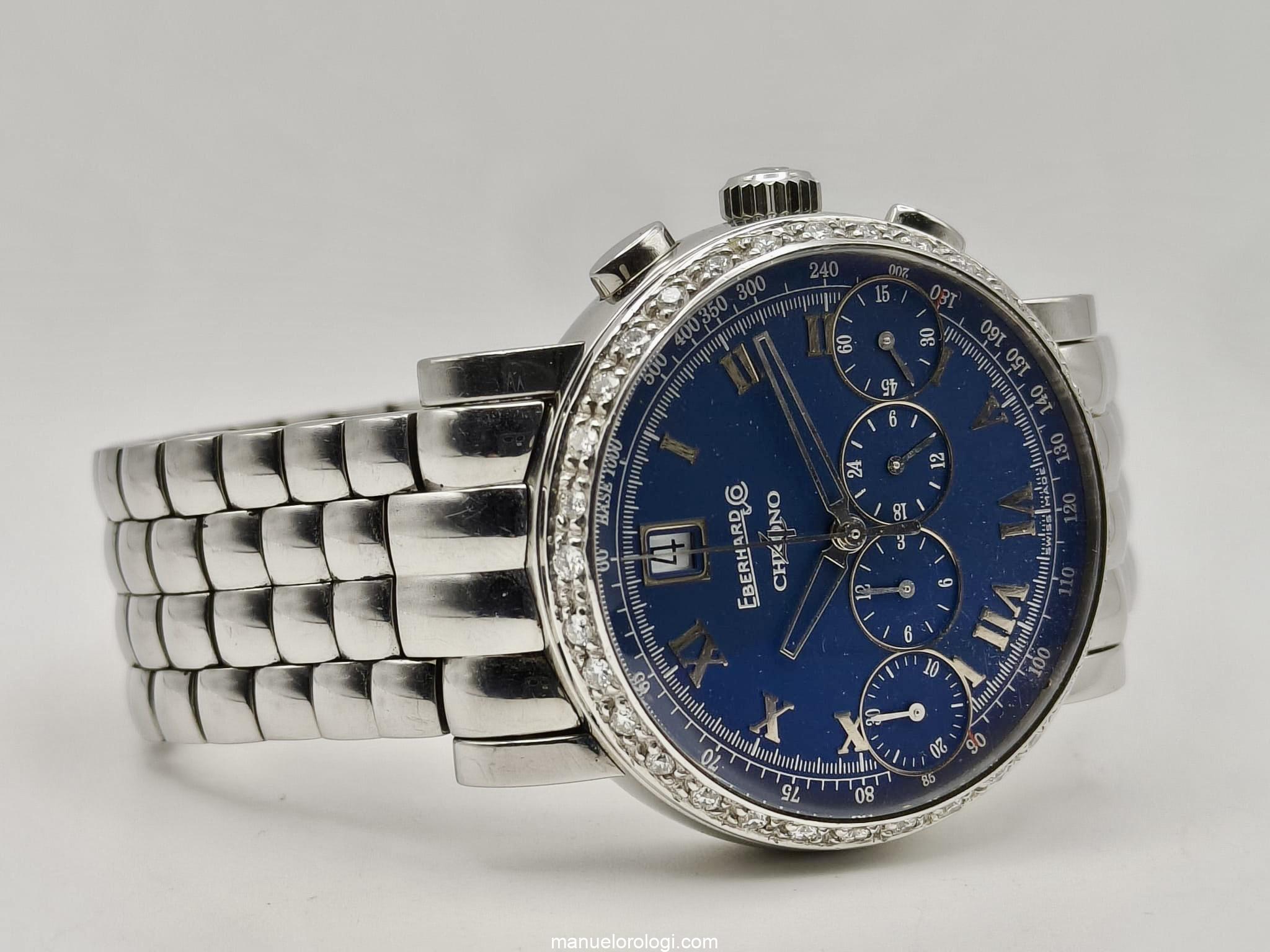 Eberhard & Co. Chrono 4 Full set Anno 2007 Usato (Ottimo) | Anno di produzione 2007 | Con scatola originale | Con documenti originali - immagine 10