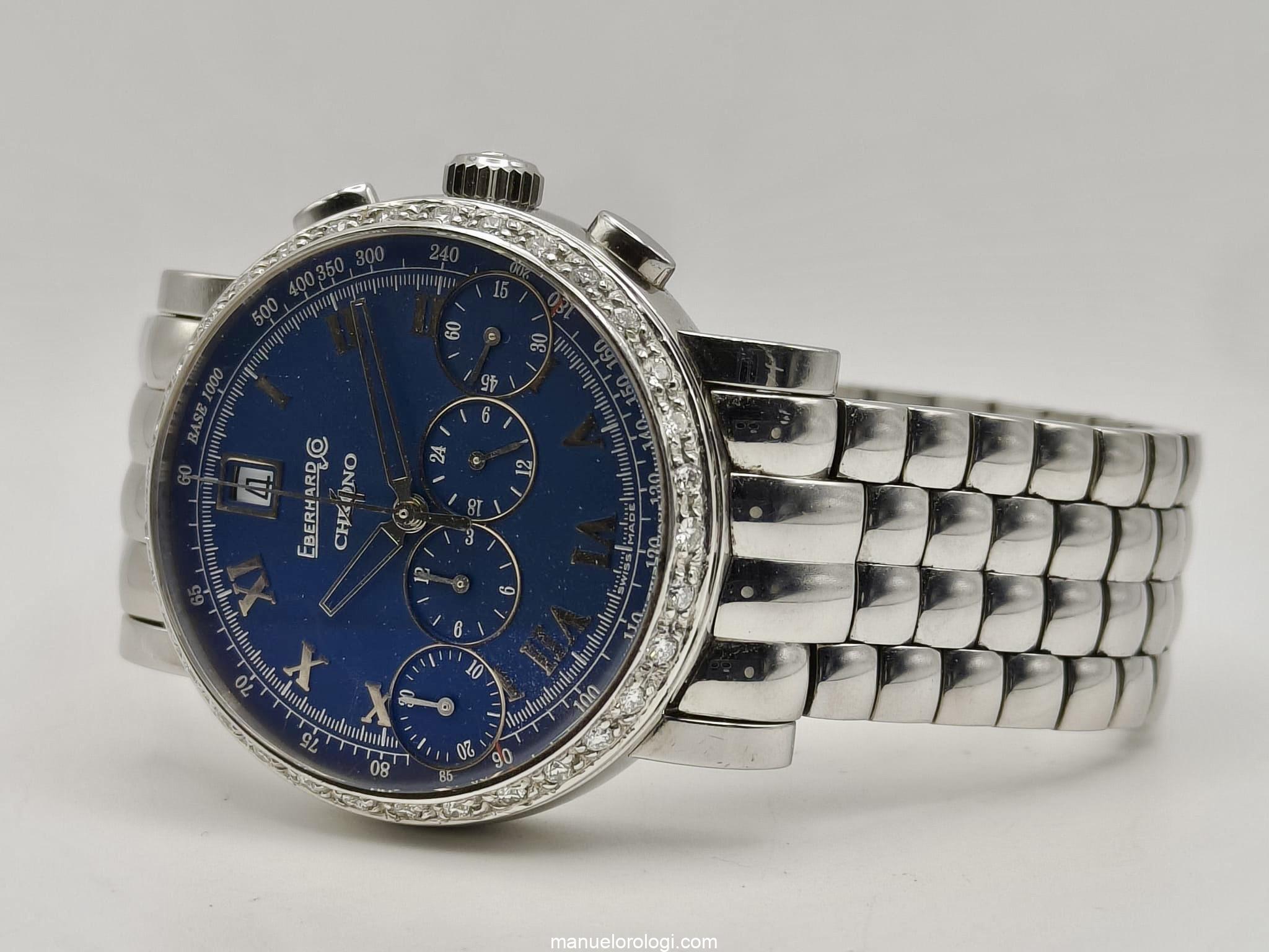 Eberhard & Co. Chrono 4 Full set Anno 2007 Usato (Ottimo) | Anno di produzione 2007 | Con scatola originale | Con documenti originali - immagine 21
