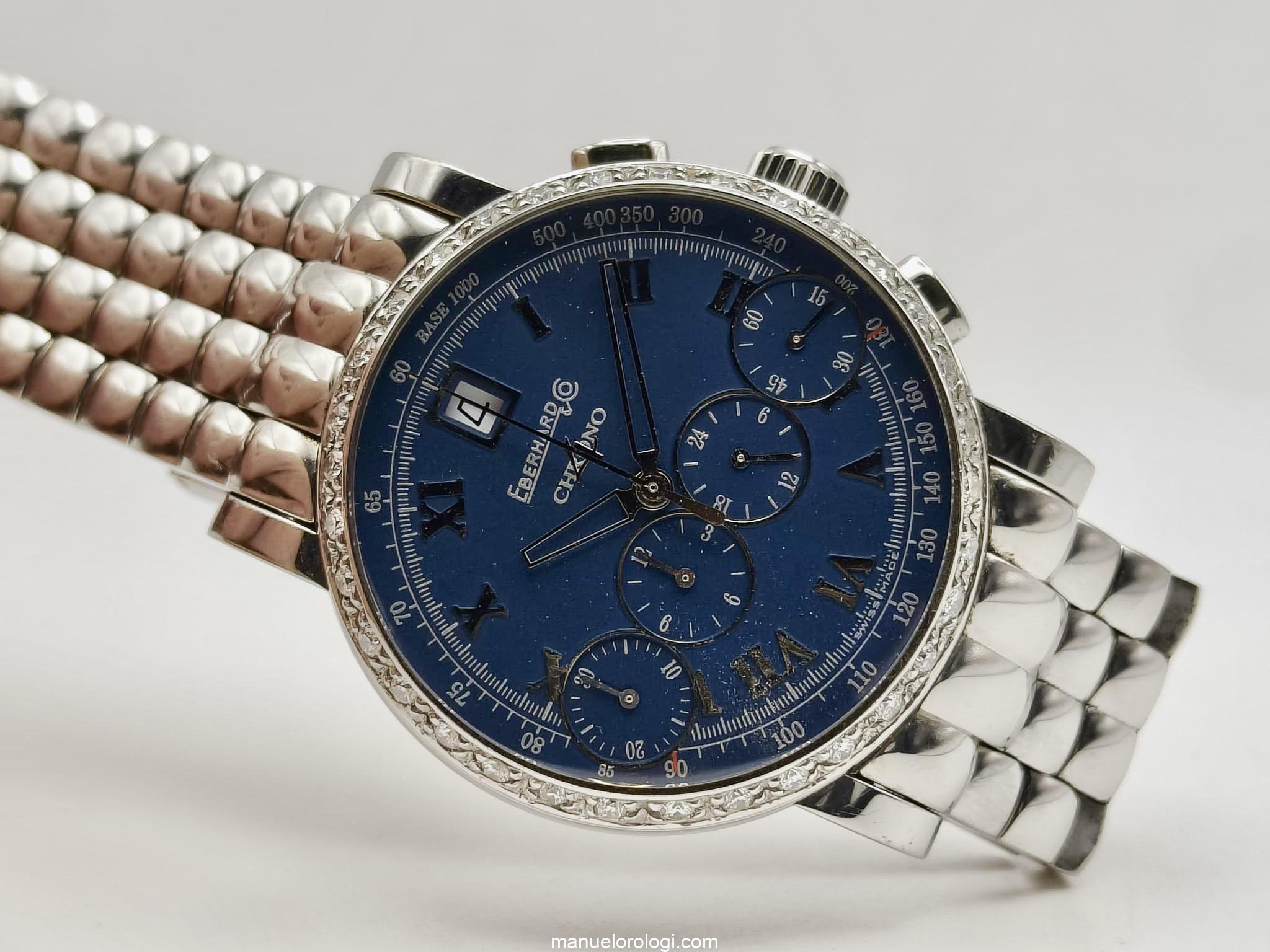 Eberhard & Co. Chrono 4 Full set Anno 2007 Usato (Ottimo) | Anno di produzione 2007 | Con scatola originale | Con documenti originali - immagine 12